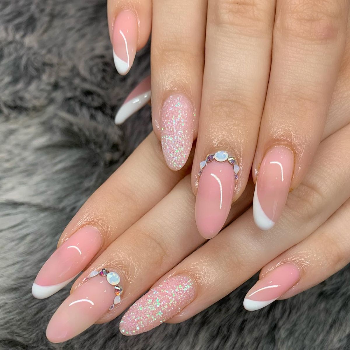 Nailed By Tayla — luxury nail art created at the Coombabah Gold Coast studio, hand-painted French tips
